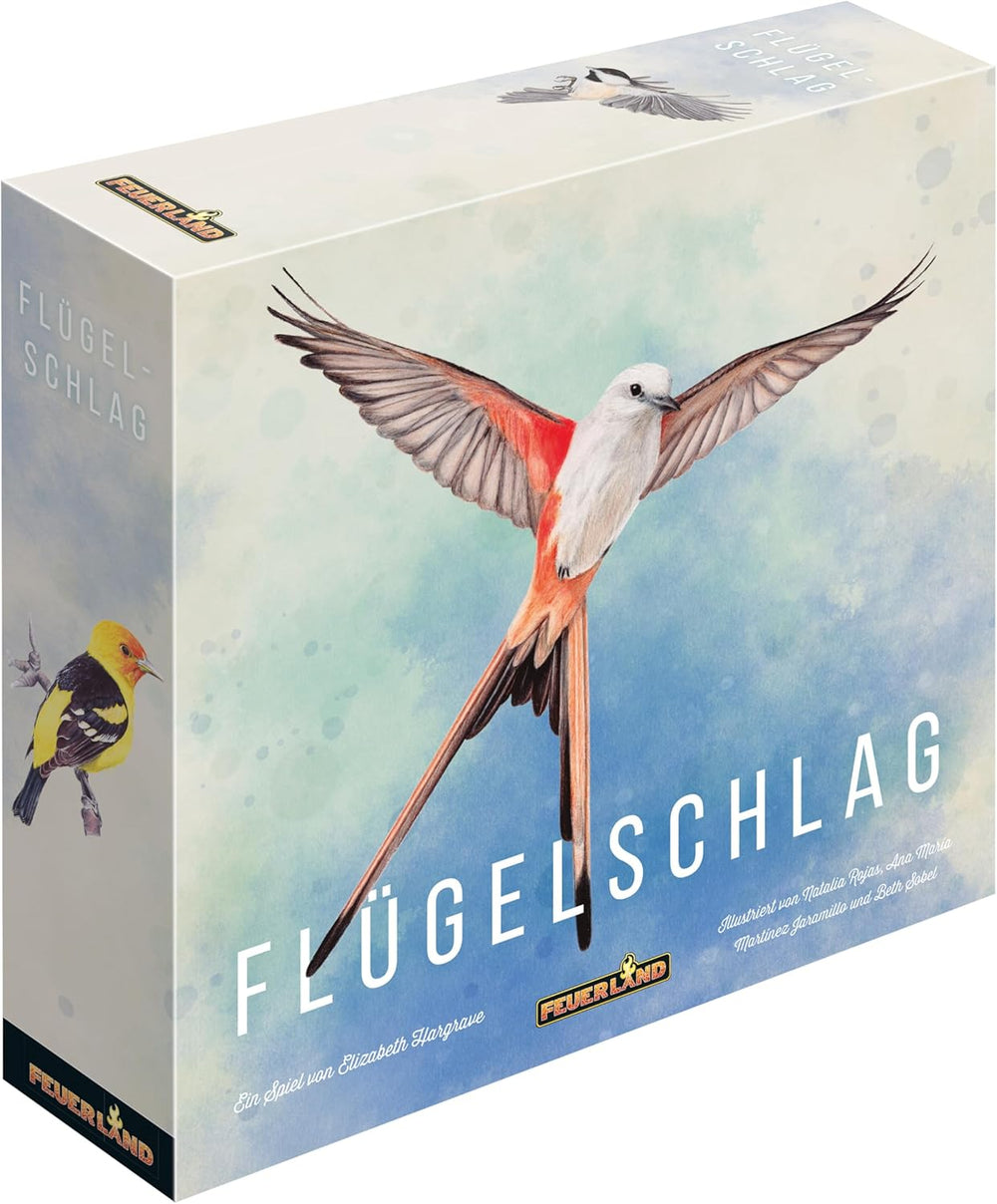 Feuerland Spiele 104-146-901 63558 Wingspan Brettspiel, deutsche Ausgabe – Kennerspiel des Jahres 2019 (Kritikerpreis)
