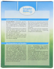 Schapfenmühle Leinsamen gemahlen, 200 g Packung