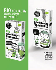 Fettuccine Konjac Shirataki Bio 80g – Kalorienarm und kohlenhydratarm, glutenfrei, kohlenhydratarm, für Keto-Diäten geeignet, mit Tapiokamehl