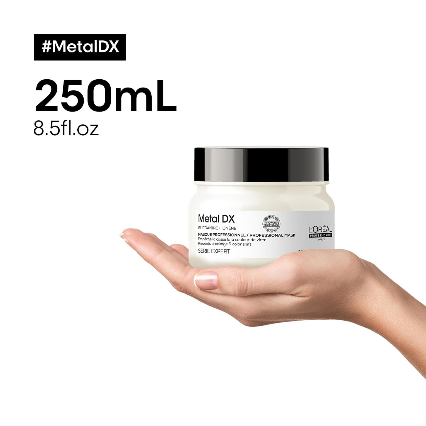 L'Oréal Professionnel Pentru păr vopsit, Culori și strălucire radiante, Gama Expert, Metal DX Masca de par Naty Shop