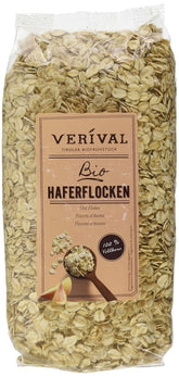 Fulgi de ovăz Verival - Organic, pachet de 6 x 500 grame Cereale Naty Shop