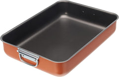Zecchino Teflon-Backblech 40x28cm, Aluminium, mehrfarbig, 40x28 Formen und Backbleche Naty Shop