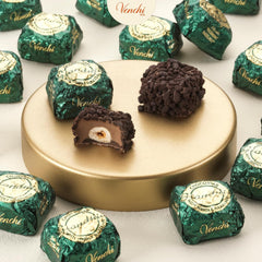 Venchi – Chocoviar Gianduia, Pralinen im 1-kg-Beutel, Gianduia-Schokolade ausschließlich aus „Piemont-Wald-Haselnüssen“ hergestellt, glutenfrei, ohne künstliche Farbstoffe und ohne Konservierungsstoffe