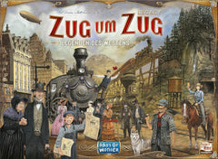Days of Wonder, Ticket to Ride Legacy: Legends of the West, Joc de familie, Joc de societate, 2-5 jucători, Vârste 10+, 20-90 de minute, Germană