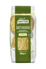 - Kritharaki Nudeln (Reisnudeln/Risoni/Orzo) | Griechische Nudelspezialität aus Hartweizengrieß | 500 g im Beutel