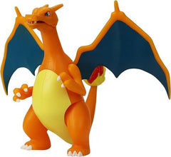 Pokémon PKW0368 – Battle Feature Figure – Glurak Offizielle bewegliche Figur 11,5 cm Actionfiguren Naty Shop