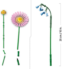 LEGO Botanicals Kleiner Sommerstrauß – Bauset mit künstlichen Blumen – inkl. Glockenblumen, Butterblumen, Tulpen - Geschenkidee für Frauen, Mütter und Männer - 10347 Bausets Besuchen Sie den LEGO-Store