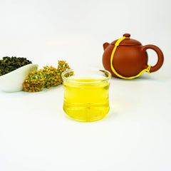TEZEN Golden Osmanthus Oolong (Huang Jin GUI) din Fujian, China | Ceai Oolong chinezesc de înaltă calitate | Ceai chinezesc premium | Ideal pentru toți iubitorii de ceai și ca cadou (80 g)