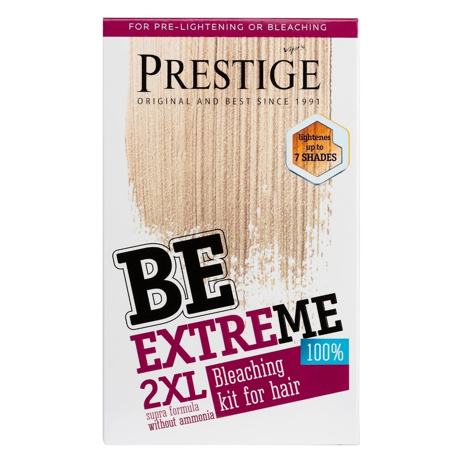 Vip's Prestige Be Extreme | Tonic semipermanent pentru păr 50 Wild Green | Pigment pur | Adaugă culoare părului vopsit sau cărunt | Rezultat temporar | Fără amoniac, fără parabeni, fără PPD Vopsea pentru par Naty Shop Bexl
