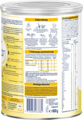 BEBA 2 - Folgemilch nach 6 Monaten, mit 5 HMO-Komplex, altersgerechter Proteingehalt, laktosefrei, palmölfrei, fischölfrei, Babynahrung, Babymilchpulver, 3er Pack (3 x 800g)