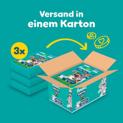 Pampers Baby-Dry Puppy Patrol Edition Windeln, Größe 5, 186 Windeln, 11 kg – 16 kg, bis zu 100 % Auslaufschutz und Komfort die ganze Nacht
