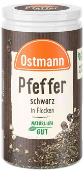 Ostmann - Schwarze Pfefferflocken, 25 Gramm Condimente Naty Shop