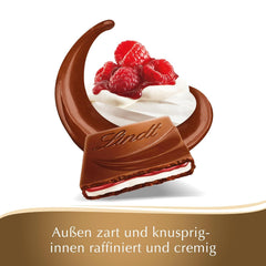 Lindt Chocolate Creation Himbeer-Panna-Cotta, Schokoladengeschenk, Schokoriegel, 150 g (5er-Pack)