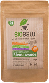 Bienensamen - Wiesenblumen, mehrjährig und winterhart, Samen - über 40 heimische Blumen und Wildkräuter, spezielle Artenauswahl für Süddeutschland, 50g