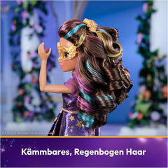 Unicorn Academy Deluxe Maskenball Sophia – 24 cm große Puppe aus der beliebten Netflix-Serie mit 2 Outfits, klassischer Verkleidung und Rollenspiel, ab 4 Jahren Naty Shop Dolls