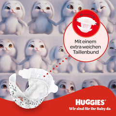 Huggies Babywindeln Little Movers, Disney-Design, Größe 4, 150 Stück (3 x 50), Monatsbox