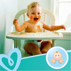 Pampers Fresh Clean Babyfeuchttücher 81688041, 3x52 Stück, (Babyfeuchttücher, Plastiktüte, Mädchen/Junge, Türkis, Weiß, Deutschland, 896,7g)