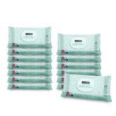 Suavinex 14 Packung mit 60 Baby-Feuchttüchern (insgesamt 840 Tücher), feuchtigkeitsspendend, geeignet für atopische Haut, 95 % natürliche Inhaltsstoffe