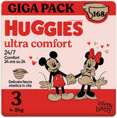Huggies Ultra Comfort Windeln, Größe 3 (4-9 kg), Disney-Design, 168 Stück