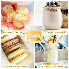 He-Ju, Pulver mit Vanillegeschmack, 250 Gramm Aromen Naty Shop