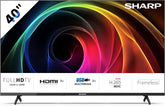 SHARP 40HA1305E – Ecran FHD de 40", fără ramă, 60 Hz, Sunet 2x8 W, HDMIx3, USBx2, Culoare Negru