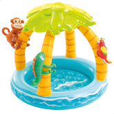 Intex Tropical Island aufblasbarer Babypool, Maße: 102 cm x 86 cm (58417NP)