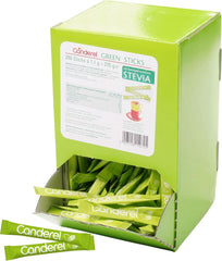 Hellma Canderel Green Stevia Sticks, 250 Stevia-Beutel, 1,1-Gramm-Beutel Süßstoffe Naty Shop