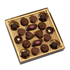 Lindt, Pralinenschachtel mit je 18 Pralinen in 6 Sortimenten, 90 Gramm Naty Shop Chocolates