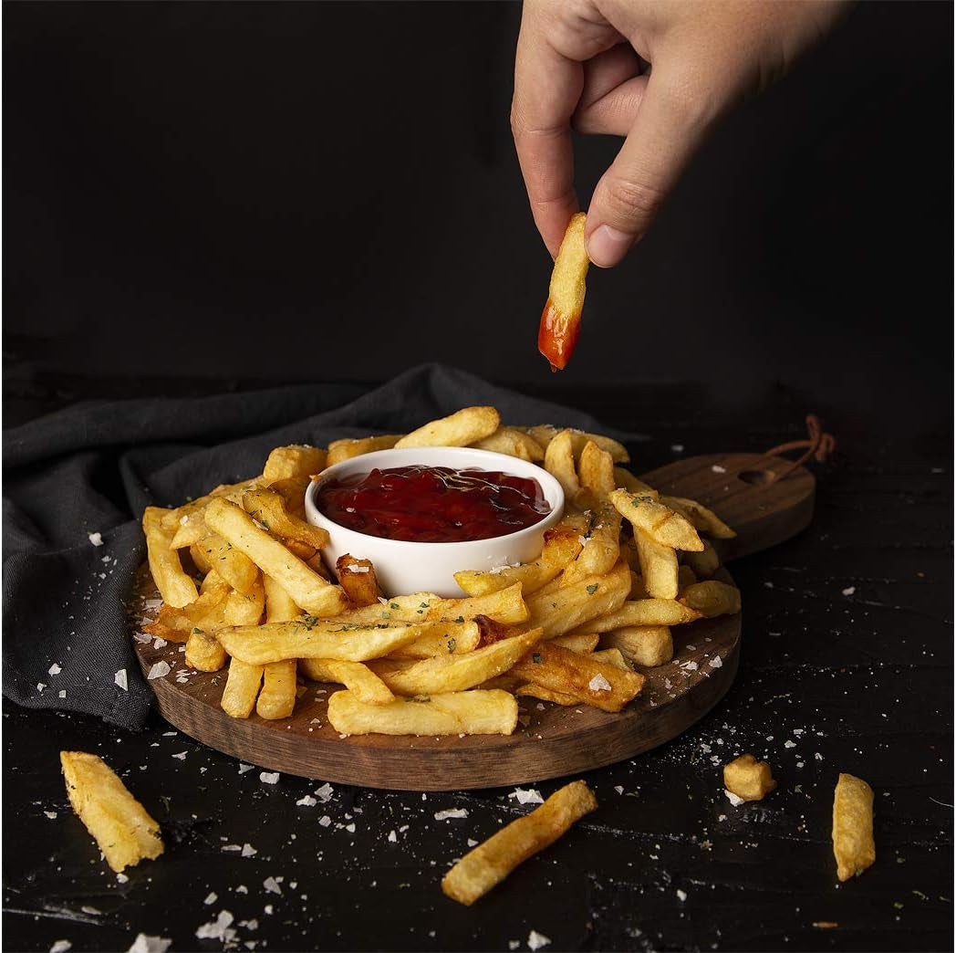 Tristar friteuză din oțel inoxidabil - Cu capacitate de 2 litri, funcție de zonă rece și termostat reglabil până la 190°C, FR-6919, argintiu Electrocasnice Naty Shop