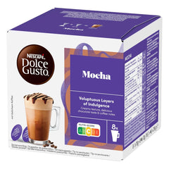 NESCAFÉ DOLCE GUSTO Mocha Kaffeekapseln 3er Pack (3 x 16 Kapseln)