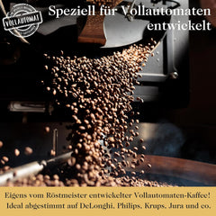 Kaffee für Vollautomat "Barista Royal" – 1kg Bio-Kaffeebohnen – unkomplizierter Genuss für Cafe Crema, Cappuccino und mehr – Perfekt für DeLonghi, Philips, Krups, Jura Vollautomatenkaffee