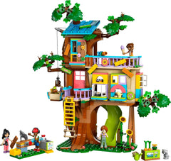 LEGO Friends Baumhaus Bauen und Spielen Rollenspielset Spielzeughaus für Mädchen ab 8 Jahren Set mit 4 Charakter-Minifiguren und 2 Tierfiguren Geschenkidee für Kinder 42652 Bausets Besuchen Sie den LEGO-Store