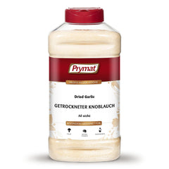 Prymat Getrockneter Knoblauch granuliert 1,05 kg – Aromatisches Knoblauchgranulat zum Würzen von Fleisch, Fisch, Gemüse, Saucen, Dips & Marinaden – intensiv im Geschmack – ohne Zusätze