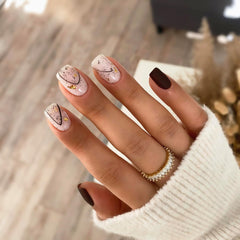 Semilac UV-Nagellack 029 Espresso 7 ml Black White Collection