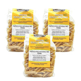 - Paste di Riso Integrale Biologica Italiana glutenfrei, Penne-Format – glutenfreie Nudeln, 100 % Bio-Vollreismehl, reich an Ballaststoffen, vegan, Packung mit 3 Packungen à 350 g
