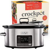 Slow cooker digital Crock-Pot Timeselect, 5.6 litri (7 persoane) Slow Cooker Naty Shop 5.6 litri Digital