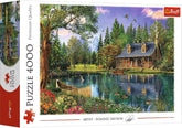 Trefl, 45005 Puzzle, Afternoon idyll, 4000 piese, Calitate premium, Pentru copii cu vârsta de peste 14 ani Puzzle Naty Shop Clasic