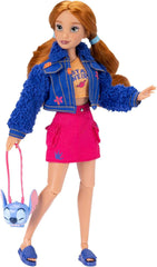 Disney ILY 4EVER Fashion Dolls Stitch mit roten Haaren, 29,2 cm groß, mit 13 Bewegungspunkten, zwei kompletten Mix-and-Match-Outfits und einem funkelnden Mickey-Ring für Sie! Naty Shop-Puppen