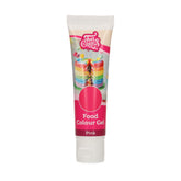Funcakes Gel Colorant Alimentar Roz: Colorant alimentar foarte concentrat pentru aluat, cremă, fondant și marțipan. Dozare ușoară. Picătură individuală pentru a crea culori vibrante. Halal. 30 g.