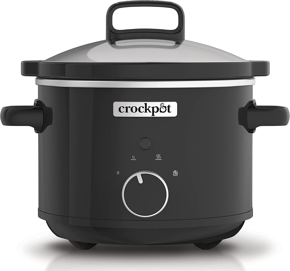Slow cooker Crockpot, bol ceramic detașabil, ușor de curățat, 2,4 litri (1-2 persoane) Slow Cooker Naty Shop Default Title