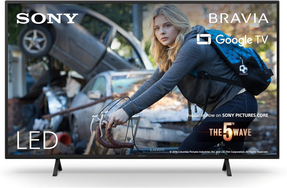 Sony BRAVIA, KD-50X75WL, televizor LED de 50 de inci, 4K HDR, Google TV, Smart TV, compatibil cu Alexa, BRAVIA CORE, HDMI 2.1, meniu de jocuri cu ALLM
