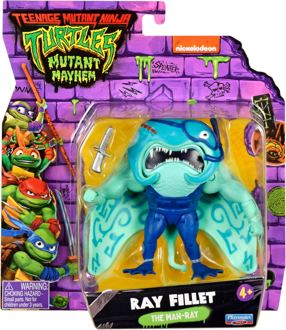TEENAGE MUTANT NINJA Turtles – Ray Fillet Basisfigur Actionfiguren Naty Shop Ray Fillet