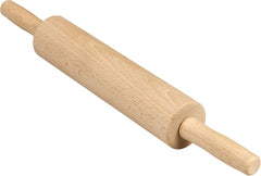 Tala Teigroller aus Buchenholz – Drehbares Nudelholz mit Griffen, glatte Oberfläche, langlebig & leicht zu reinigen – Perfekt für Teig, Gebäck, Brot & Pizza – FSC-zertifiziertes Holz