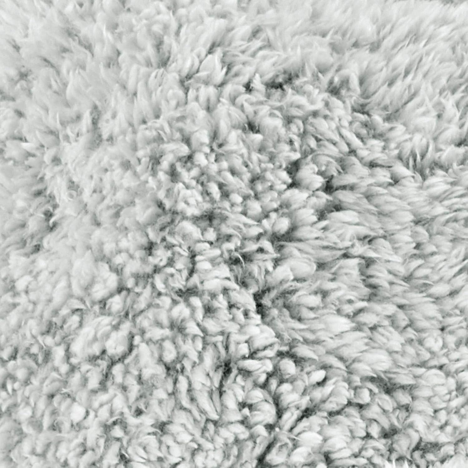 Aqua-Textil Fluffy cuddly pătură 150 X 200 Cm Gri Alb Melange Plush TV pătură Bedspread Sherpa Fleece Oeko-Tex Ottawa Paturi si Cuverturi Besuche den aqua-textil-Store