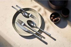 WMF Philadelphia Besteckset für 12 Personen, 60-teilig, Monobloc-Messer, Edelstahl Cromargan Kitchen Naty Shop