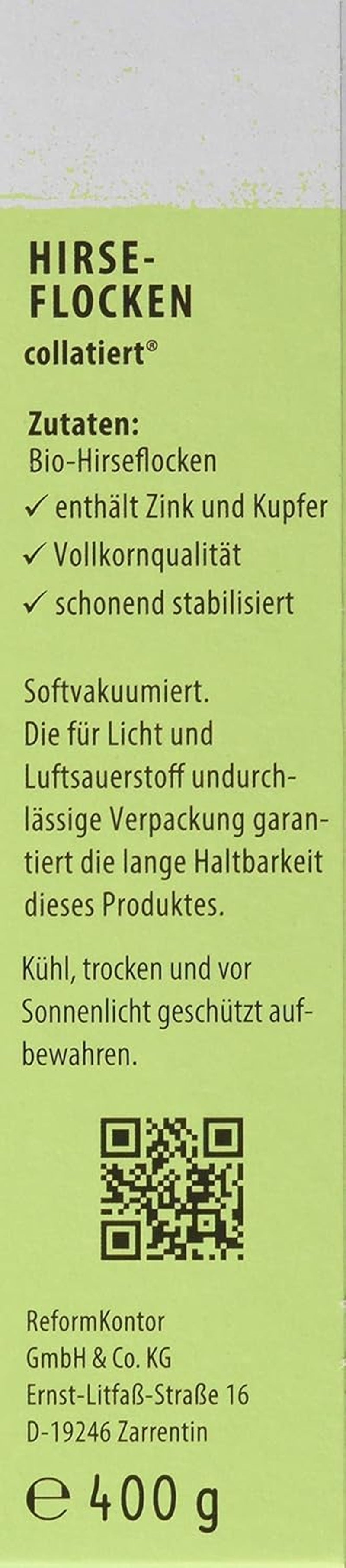 Hirse-Flocken Bio, 6Er Pack (6 X 400 G) Cereale Naty Shop