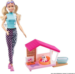 Barbie GRG78 – Mini-Spielset mit 2 Hunden, Hundehütte und Zubehör, Geschenk für Kinder von 3 bis 7 Jahren, Naty Shop Dolls