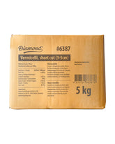 DIAMOND Glasnudeln, kurze Glasnudeln aus Mungobohnenstärke, natürlich vegan und glutenfrei – 1 x 5 kg