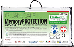 V.I.P. Very Important Pillow V.I.P. Pernă din spumă de memorie cu dispozitiv medical, fabricată în Italia, 48 X 78 X 12 cm Perne standard Naty Shop Titlu implicit