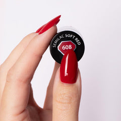 Semilac UV-Nagellack 608 Soft Red 7 ml
